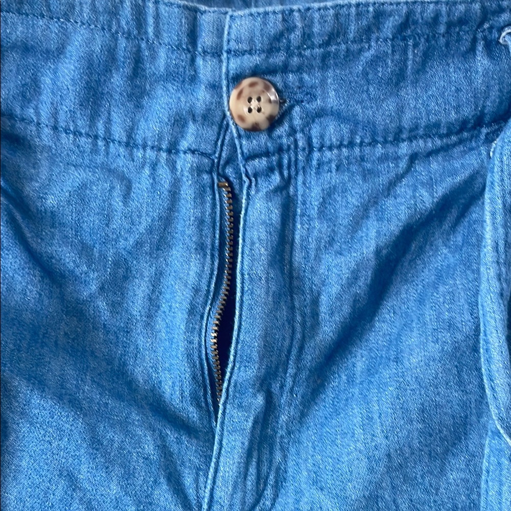 Old Navy High Waist Blue Women's Shorts - Picture 3 of 10